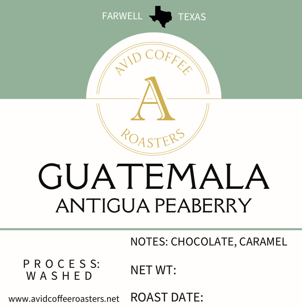 Guatemala,Antigua Peaberry