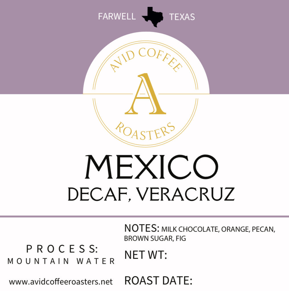 Decaf Mexico,Veracruz